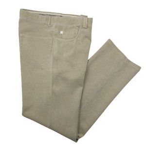 Tommy Bahama Flat Front Pinstripe Silk Pants 36x34